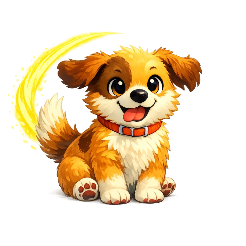 Bolt the dog, the ocean Wobble friend
